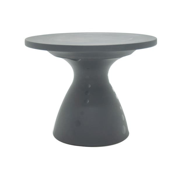 Mesa de Apoio para Jardim Plástico 43,9x43,8x43,8cm Cinza Casa Delta Tramontina