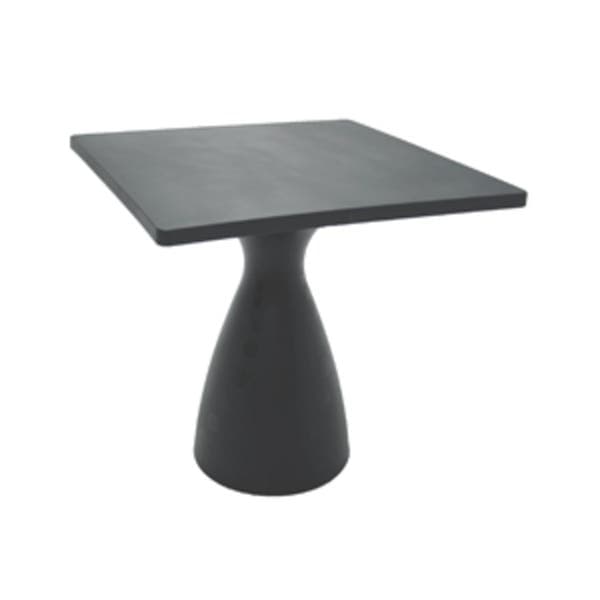 Mesa de Apoio para Jardim Plástico 50x50x50cm Cinza Casa Delta Tramontina