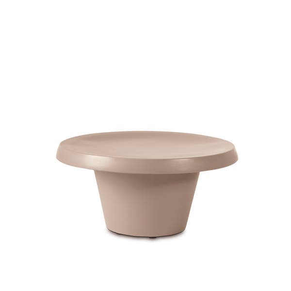 Mesa de Apoio para Jardim Plástico 80x39x39cm Cinza Casa Delta Tramontina