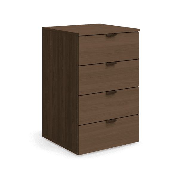 Mesa de Cabeceira 73x46x45cm MDP Munique com Gavetas Kappesberg