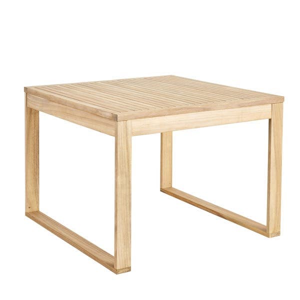 Mesa de Jardim Madeira 67x90x90cm Marrom Solaris Naterial