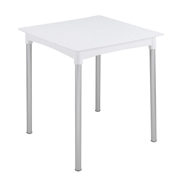 Mesa de Jardim Plástico 69,5x69,5cm Branco Diana Tramontina