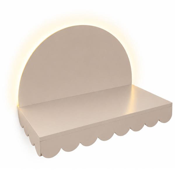 Mesa Infantil 42x60x34cm MDF Nude Rabisco Agardi