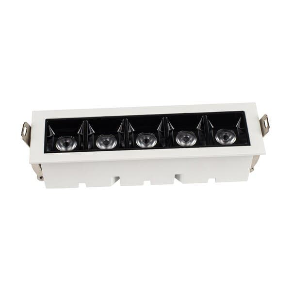 Mini Spot de Embutir Branco Com LED 10W Luz Neutra Focco Gaya Bivolt