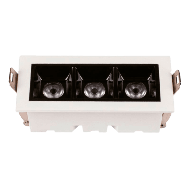 Mini Spot de Embutir Branco Com LED 6W Luz Neutra Focco Gaya Bivolt