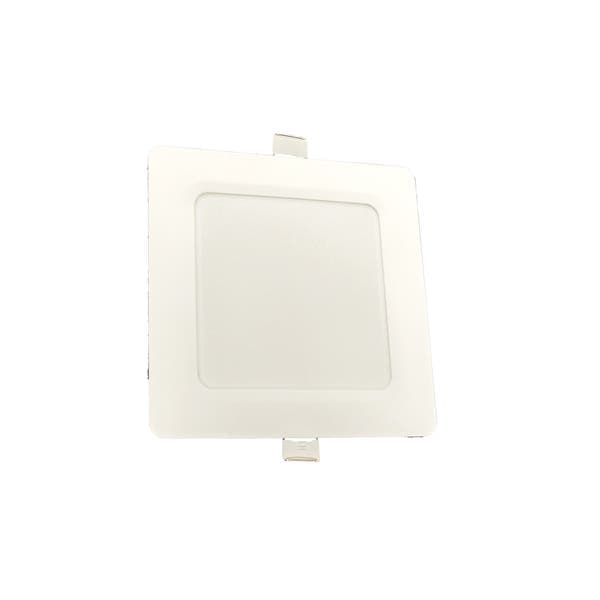 Painel de Led Embutir Quadrado Luz Branca 5W Inspire 12x12cm Branco Bivolt