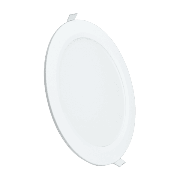 Painel de Led Embutir Redondo Luz Branca 5W Inspire 12x12cm Branco Bivolt