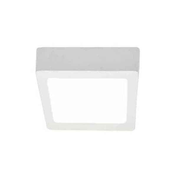 Painel de Led Quadrado Luz Branca 22W Avant Iluminação 22,5x22,5cm Branco