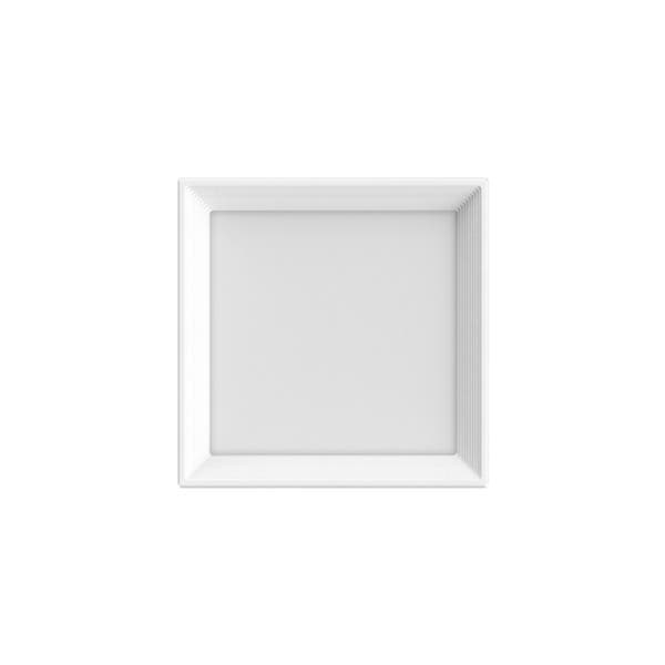Painel de Led Sobrepor Quadrado Luz Amarela 20W Save Energy 22,5x22,5cm Branco Bivolt