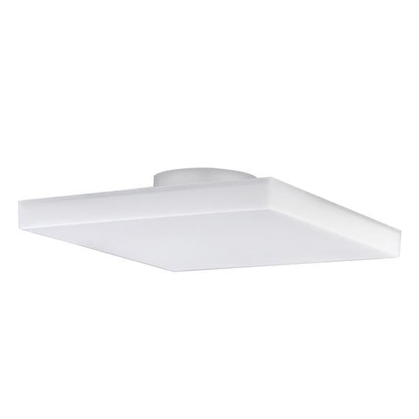 Painel de Led Sobrepor Quadrado Luz Branca 32W LLUM Bronzearte 22x22cm Branco Bivolt