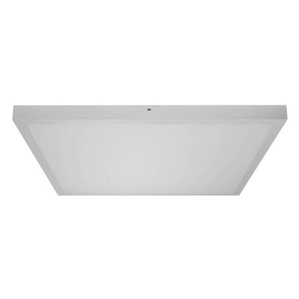 Painel de Led Sobrepor Quadrado Luz Neutra 40W Blumenau Iluminação 60x60cm Branco Bivolt