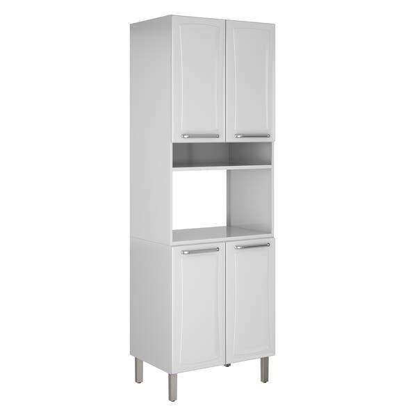 Paneleiro 209x70x50cm Aço Branco Neve Tarsila Itatiaia