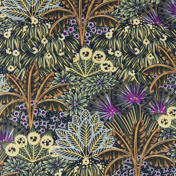 Papel de Parede Vinílico Olivia Floral Multicolorido 0,53x10,05m Inspire