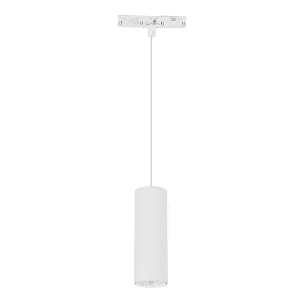 Pendente para Trilho Magnético Com Led Amarelo Mag Gaya Branco 48V