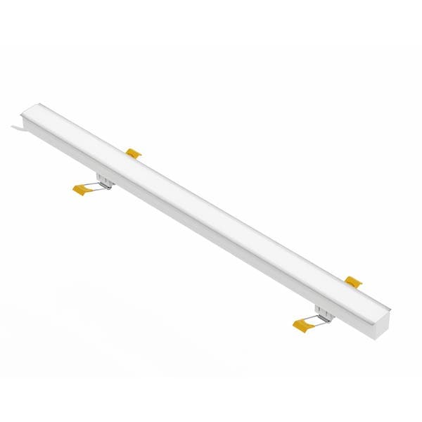 Perfil Pronto de Embutir com Fita de Led Embutida Luz Amarela 8W 50cm Inspire Bivolt