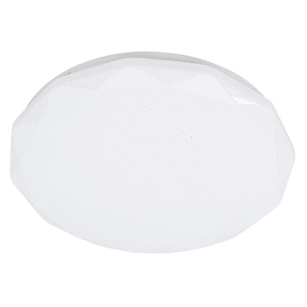 Plafon Com LED 3 cores 30w Plástico 41x41cm S&L Imports
