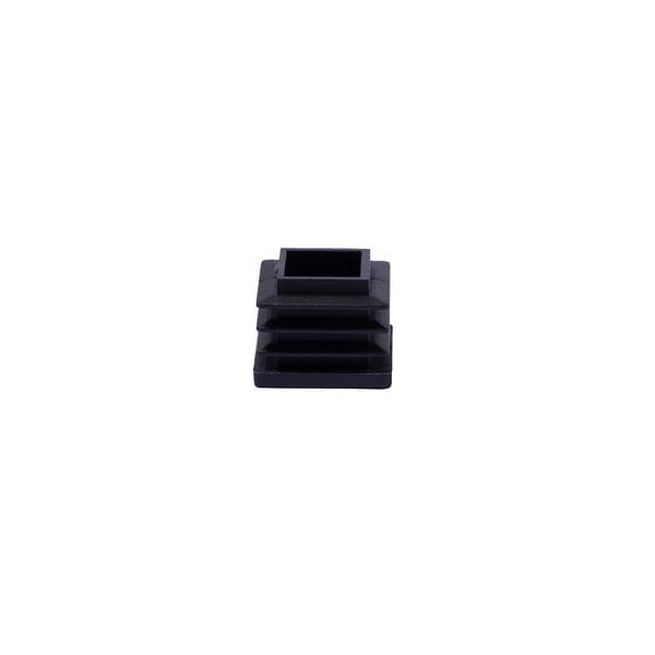 Ponteira para Móveis Quadrado Plástico 21x21mm Preto Standers