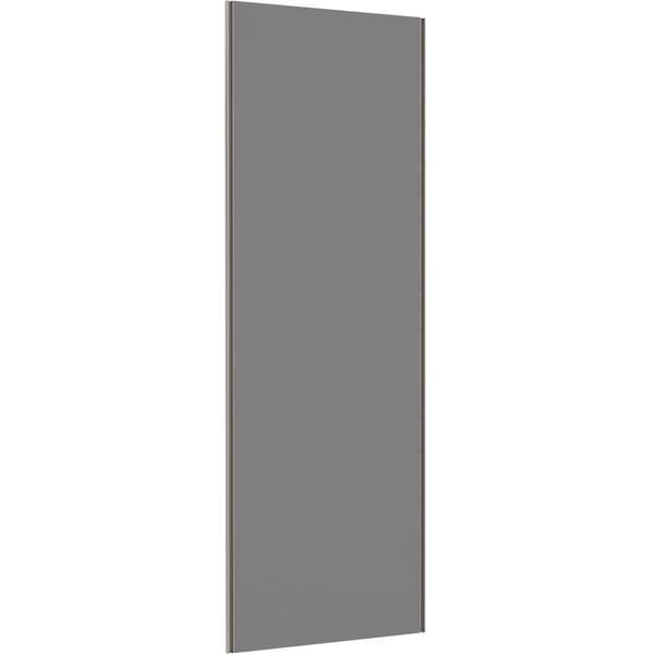 Porta de Correr Closet 80cm Cinza Puro 79,7x222,6x1,5cm Prime Luciane