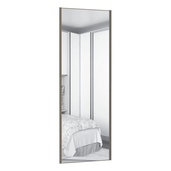 Porta de Correr Closet 80cm Espelho 79,7x222,6x1,5cm Prime Luciane