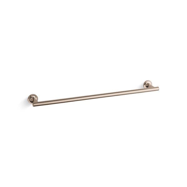 Porta Toalha Banho de Parede Reto Rose Gold Purist Kohler