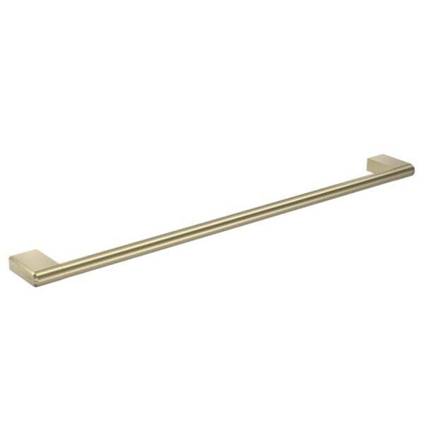 Porta Toalha de Banho para Banheiro em Aço Dourado 68cm Deca You
