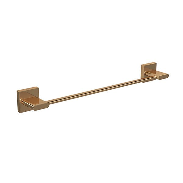 Porta Toalha de Parede Metal Retangular Polo 300MM Red Gold Deca