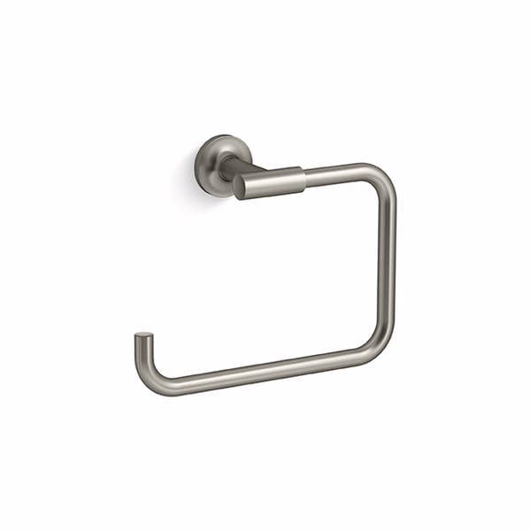 Porta Toalha Rosto de Parede Argola Níquel Escovado Purist Kohler