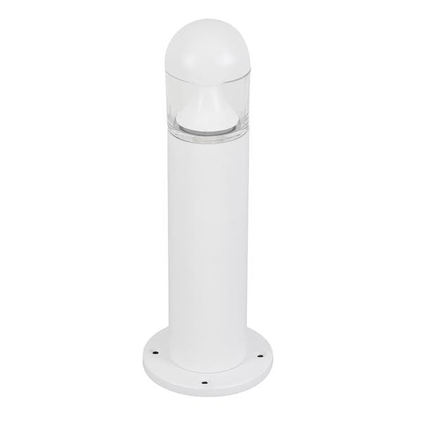 Poste de Jardim Branco LED 6W Luz Amarela 0,3m IP65 Inspire
