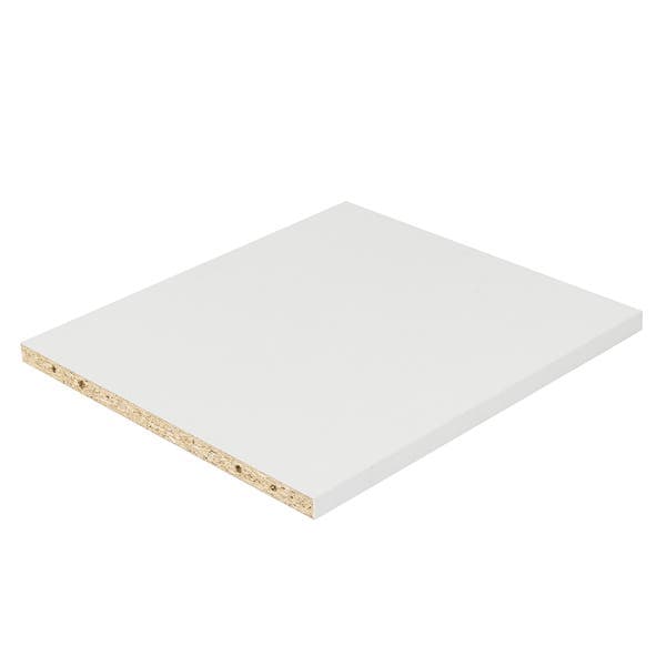 Prateleira para Nicho KUB 29x32cm MPD Borda Reta Branca KUB Spaceo