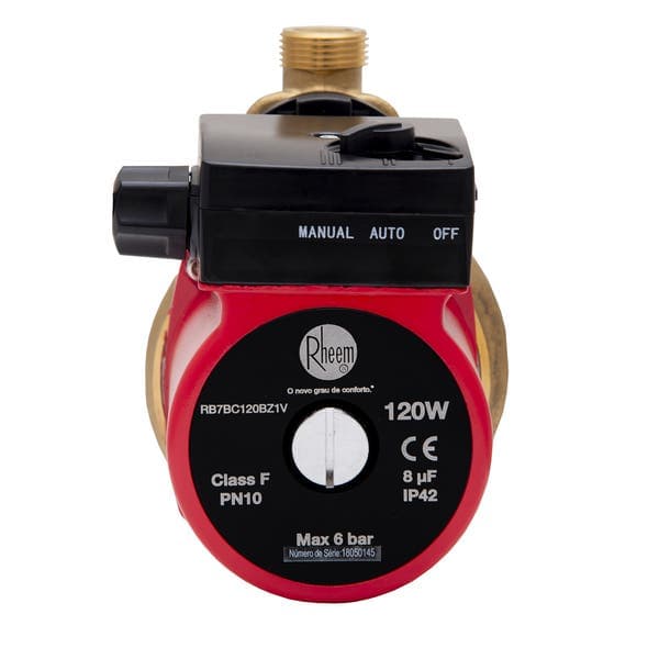 Pressurizador para Aquecedor de Água a Gás 220V 120W Rheem