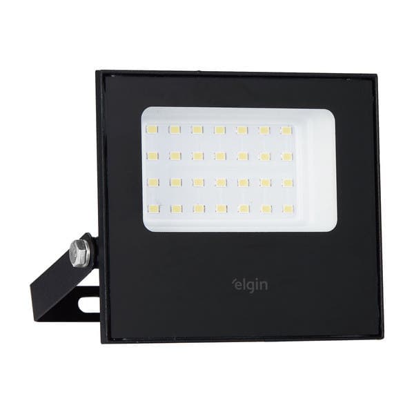 Refletor Com LED cor Branca 50w Bivolt IP66 Elgin