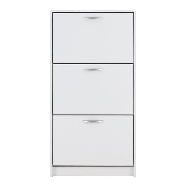 Sapateira Fortaleza MDP Branco 127,5x64x22cm Politorno