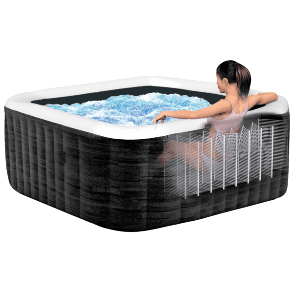 Spa Inflável 1.098L com Bomba 220V e 170 Jatos Deluxe Greystone Intex