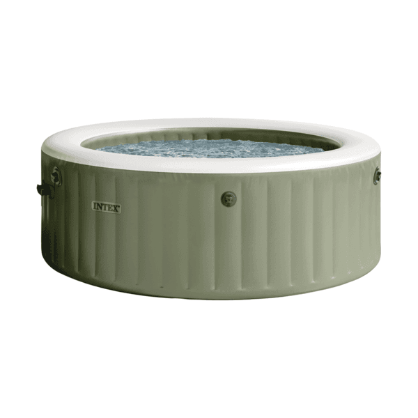 Spa Inflável 795L com Bomba 110V e 120 Jatos Verde Oliva Intex