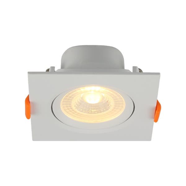 Spot de Embutir Quadrado LED 6W Luz Neutra Blumenau Bivolt