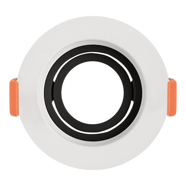 Spot de Embutir Redondo MR11 Branco e Preto Black & Decker