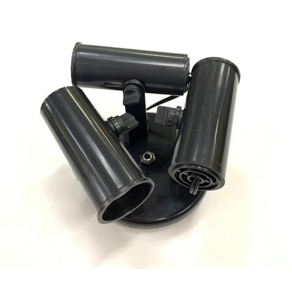 Spot de Sobrepor 3 Lâmpadas Spot Preto Franzin