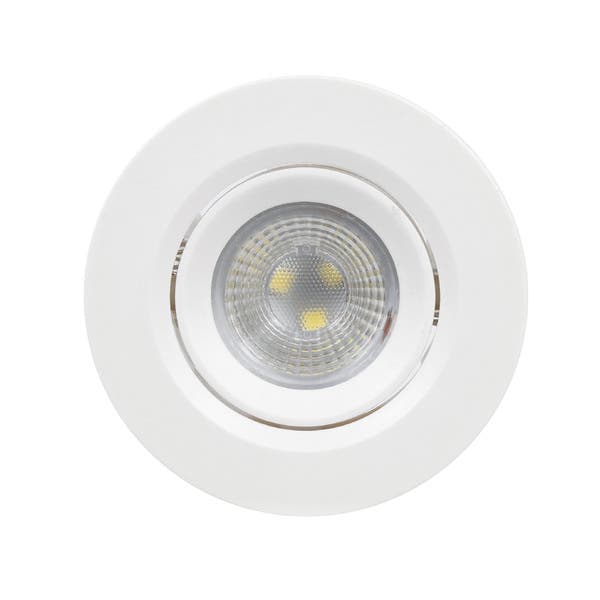 Spot Embutir Led Redondo 3W Luz Branca Inspire Branco