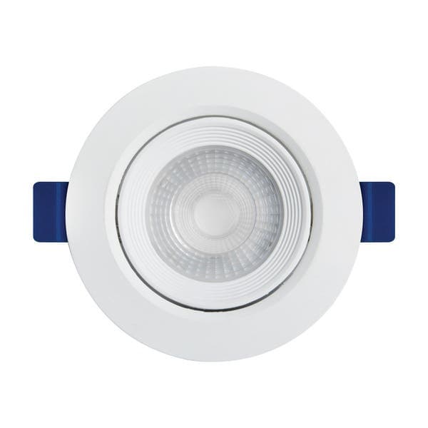 Spot Embutir Led Redondo 5W Luz Branca Black+Decker Eco Branco