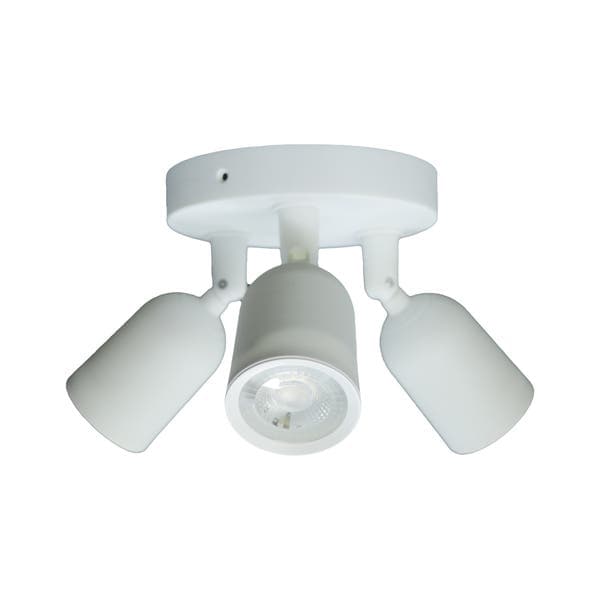 Spot Sobrepor Led Redondo 18W Luz Amarela Inspire Focus Branco