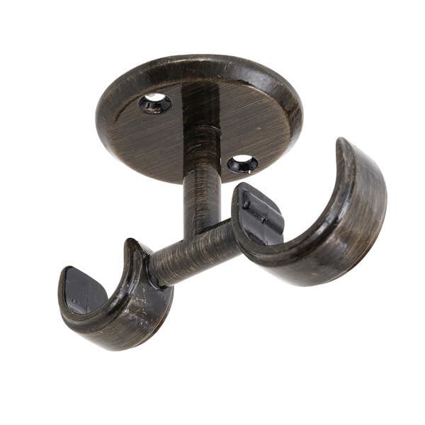 Suporte de Teto Duplo Ouro Velho 19mm/28mm