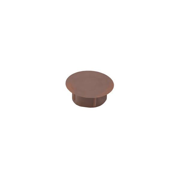 Tapa Furo 12mm Marrom Encaixe para Móveis Sfor 20 peças