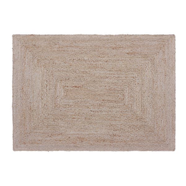 Tapete Juta Retangular 1,6x2,3m Inspire Abstrato Nils Dourado