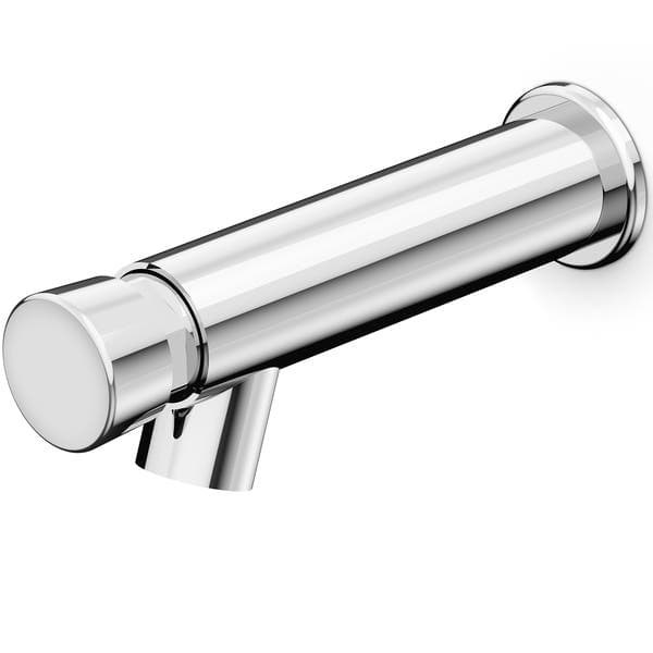 Torneira Automática de Parede para Banheiro com Bica Reta Cromada Ecopress Celite
