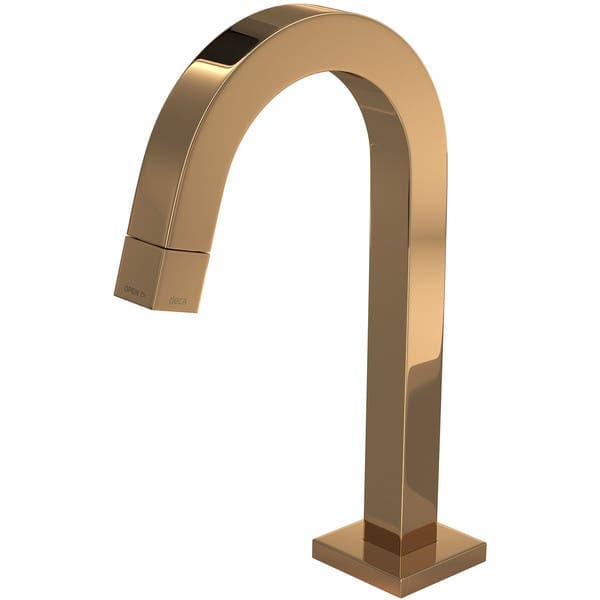 Torneira de Pia para Banheiro com Bica Baixa Rose Gold Tube Deca