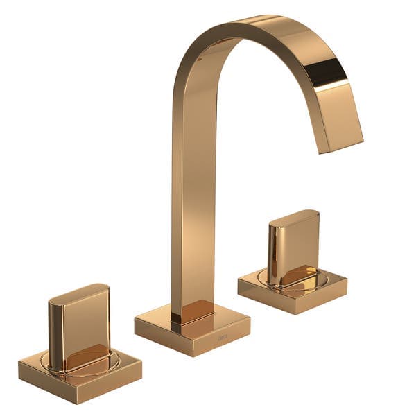 Torneira Misturador de Pia para Banheiro com Bica Alta Rose Gold Polo Deca