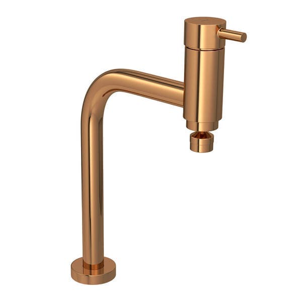 Torneira Monocomando de Pia para Cozinha com Bica Alta Rose Gold Link Deca