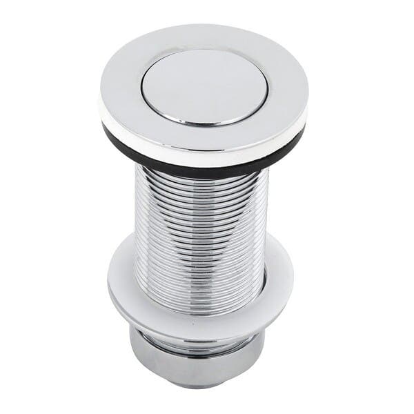 Válvula para Pia de Banheiro 7/8" Cromado sem Ladrão Giratório Equation