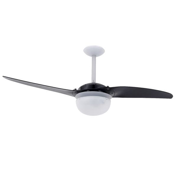 Ventilador de Teto Spirit 202 2 Pás 111 cm Preto 220V