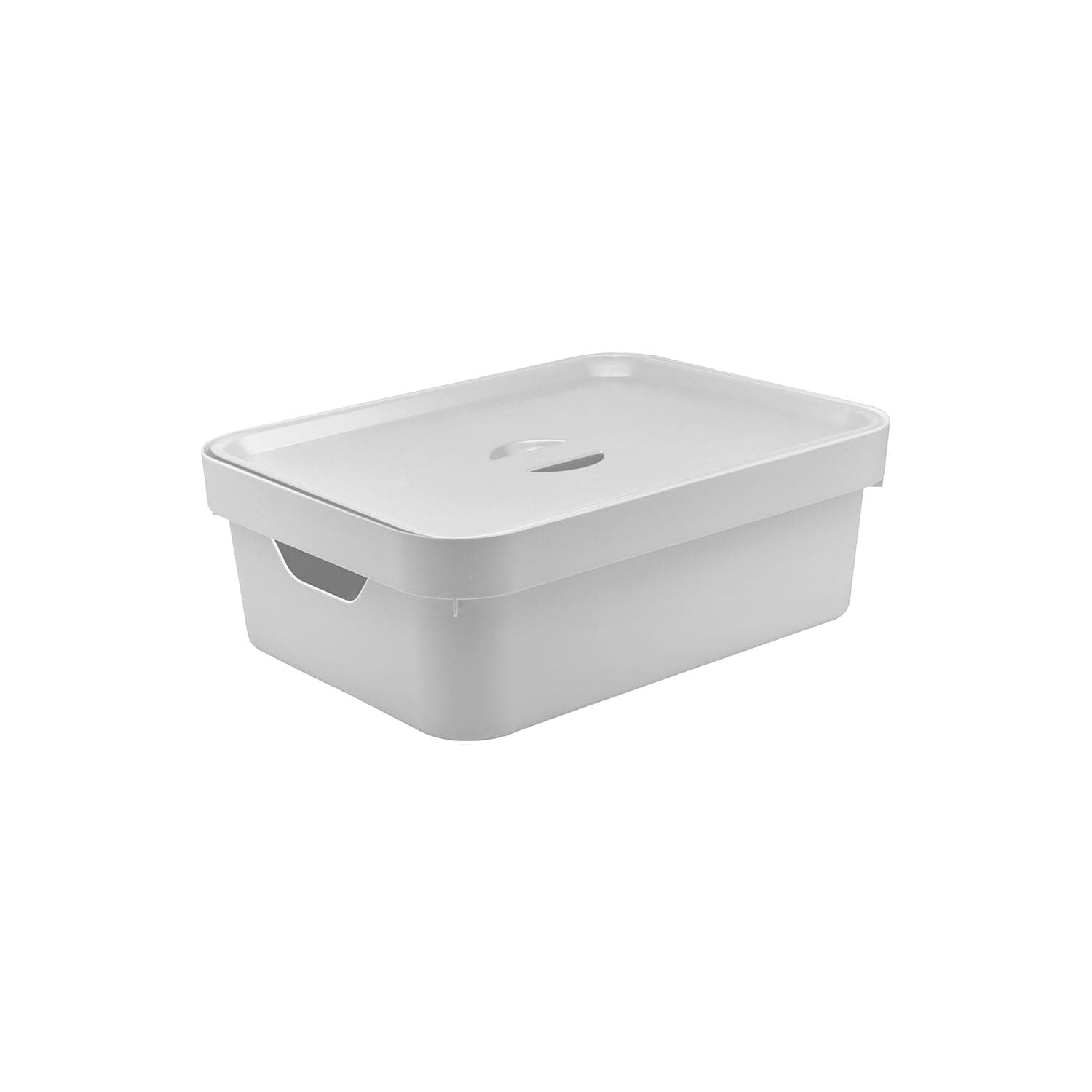 Caixa Organizadora Ou com Tampa 10,5L Linha Cube